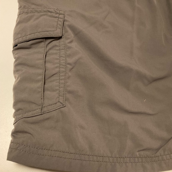 Mountain Khakis Cargo Shorts Slate Grey Side Pockets, Zip & Button, Loops, Sz 36 - Picture 8 of 13